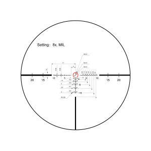 Прицел Vector Optics Continental Tactical ED 1-8x24, VET-BTR (MIL) арт.: SCOC-T37 [VECTOR OPTICS]